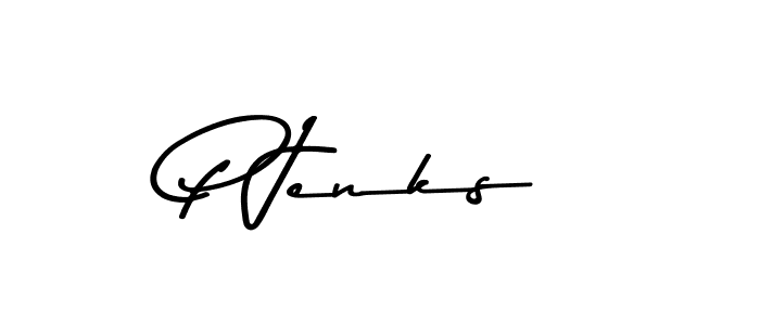 Design your own signature with our free online signature maker. With this signature software, you can create a handwritten (Asem Kandis PERSONAL USE) signature for name P Jenks. P Jenks signature style 9 images and pictures png