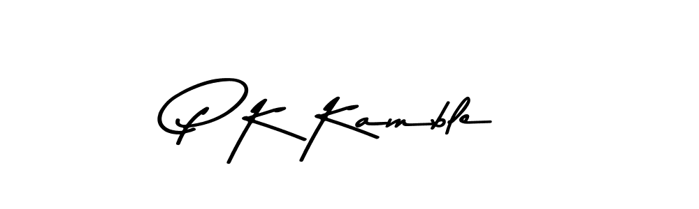 Make a beautiful signature design for name P K Kamble. Use this online signature maker to create a handwritten signature for free. P K Kamble signature style 9 images and pictures png