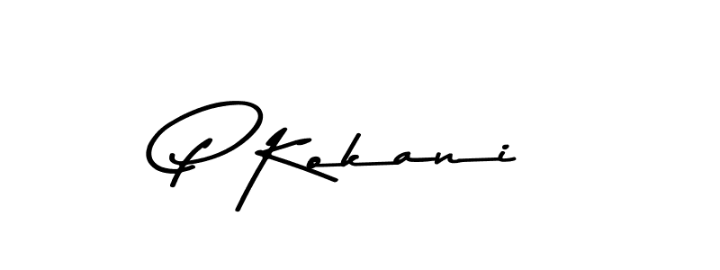 How to Draw P Kokani signature style? Asem Kandis PERSONAL USE is a latest design signature styles for name P Kokani. P Kokani signature style 9 images and pictures png