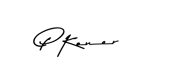 Similarly Asem Kandis PERSONAL USE is the best handwritten signature design. Signature creator online .You can use it as an online autograph creator for name P Koner. P Koner signature style 9 images and pictures png