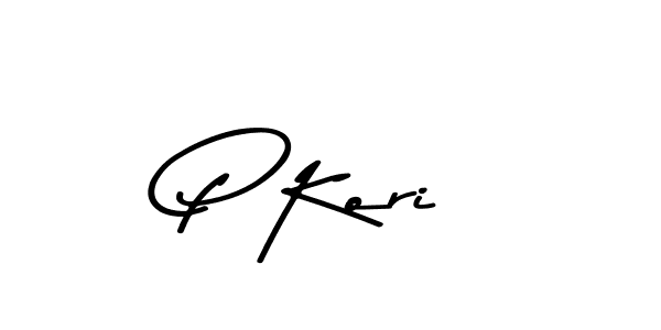 How to make P Kori signature? Asem Kandis PERSONAL USE is a professional autograph style. Create handwritten signature for P Kori name. P Kori signature style 9 images and pictures png