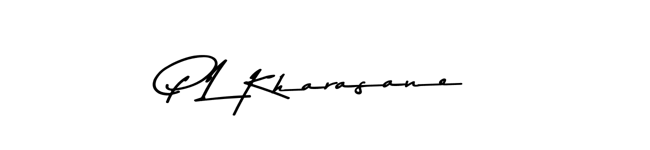 Best and Professional Signature Style for P L Kharasane. Asem Kandis PERSONAL USE Best Signature Style Collection. P L Kharasane signature style 9 images and pictures png