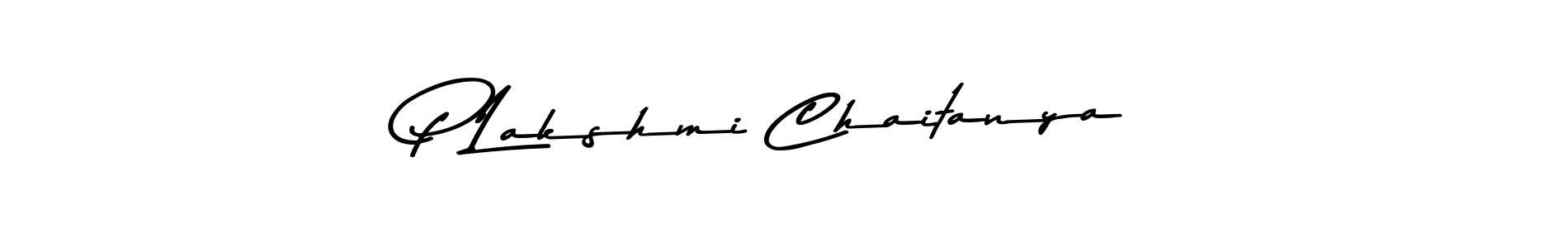 How to make P Lakshmi Chaitanya signature? Asem Kandis PERSONAL USE is a professional autograph style. Create handwritten signature for P Lakshmi Chaitanya name. P Lakshmi Chaitanya signature style 9 images and pictures png