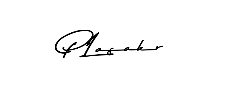 Design your own signature with our free online signature maker. With this signature software, you can create a handwritten (Asem Kandis PERSONAL USE) signature for name P Lasakr. P Lasakr signature style 9 images and pictures png