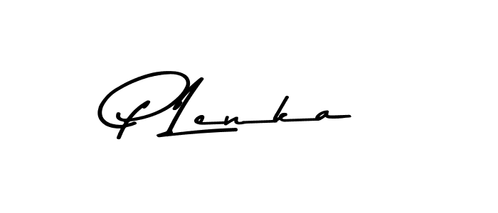 You should practise on your own different ways (Asem Kandis PERSONAL USE) to write your name (P Lenka) in signature. don't let someone else do it for you. P Lenka signature style 9 images and pictures png