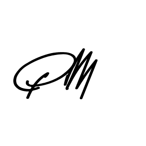 Design your own signature with our free online signature maker. With this signature software, you can create a handwritten (Asem Kandis PERSONAL USE) signature for name P M. P M signature style 9 images and pictures png