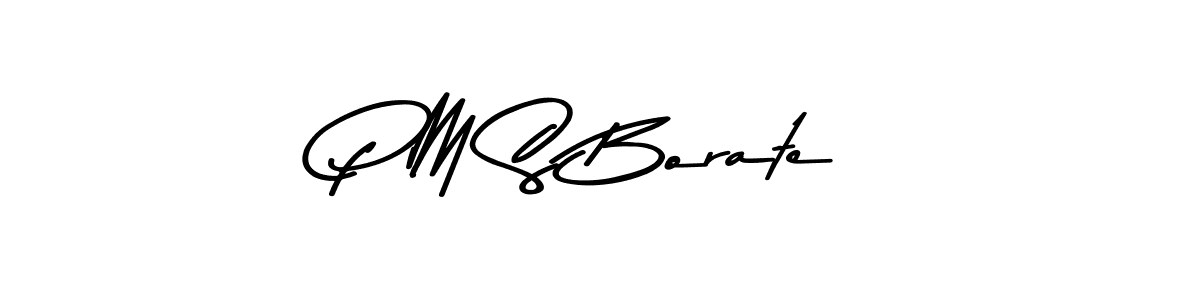 Best and Professional Signature Style for P M S Borate. Asem Kandis PERSONAL USE Best Signature Style Collection. P M S Borate signature style 9 images and pictures png