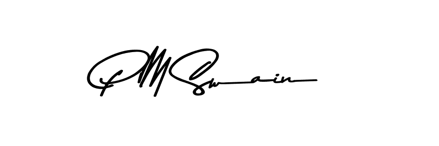 Also we have P M Swain name is the best signature style. Create professional handwritten signature collection using Asem Kandis PERSONAL USE autograph style. P M Swain signature style 9 images and pictures png