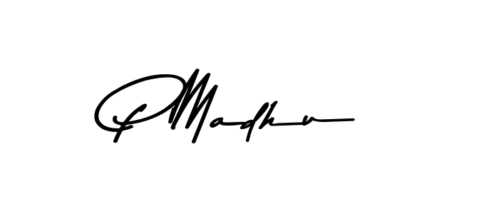 Also You can easily find your signature by using the search form. We will create P Madhu name handwritten signature images for you free of cost using Asem Kandis PERSONAL USE sign style. P Madhu signature style 9 images and pictures png