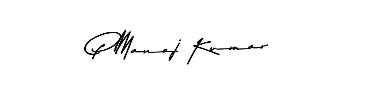 Make a beautiful signature design for name P Manoj Kumar. Use this online signature maker to create a handwritten signature for free. P Manoj Kumar signature style 9 images and pictures png