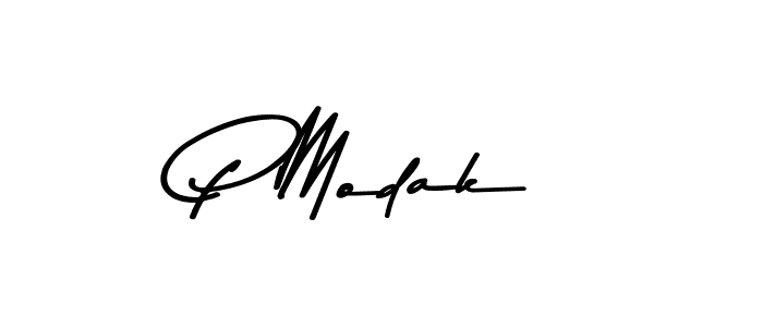 The best way (Asem Kandis PERSONAL USE) to make a short signature is to pick only two or three words in your name. The name P Modak include a total of six letters. For converting this name. P Modak signature style 9 images and pictures png