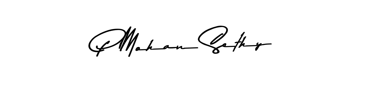 Make a beautiful signature design for name P Mohan Sethy. Use this online signature maker to create a handwritten signature for free. P Mohan Sethy signature style 9 images and pictures png