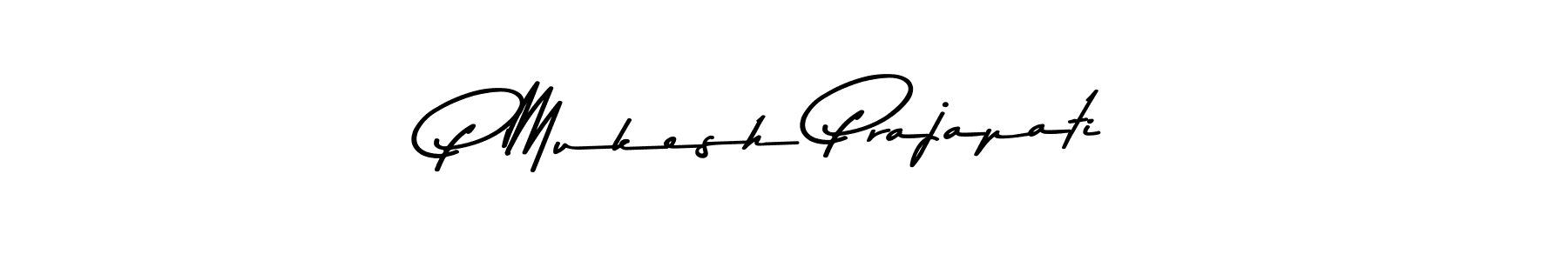 Best and Professional Signature Style for P Mukesh Prajapati. Asem Kandis PERSONAL USE Best Signature Style Collection. P Mukesh Prajapati signature style 9 images and pictures png