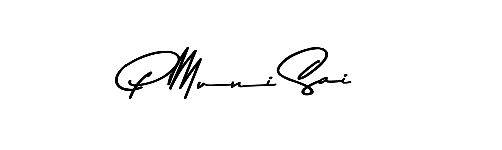 Similarly Asem Kandis PERSONAL USE is the best handwritten signature design. Signature creator online .You can use it as an online autograph creator for name P Muni Sai. P Muni Sai signature style 9 images and pictures png