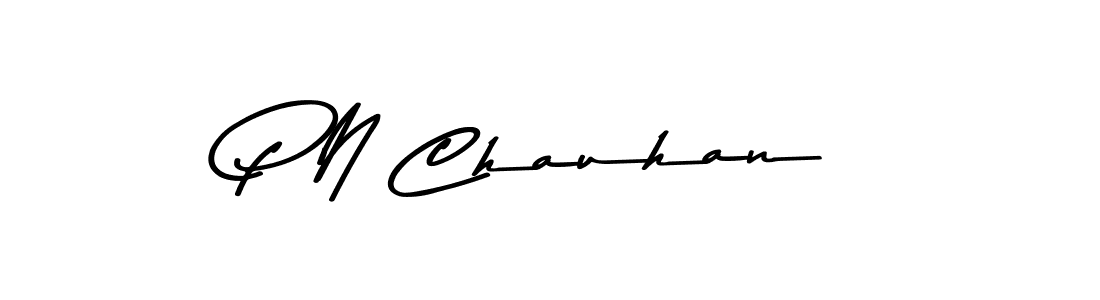 Design your own signature with our free online signature maker. With this signature software, you can create a handwritten (Asem Kandis PERSONAL USE) signature for name P N Chauhan. P N Chauhan signature style 9 images and pictures png