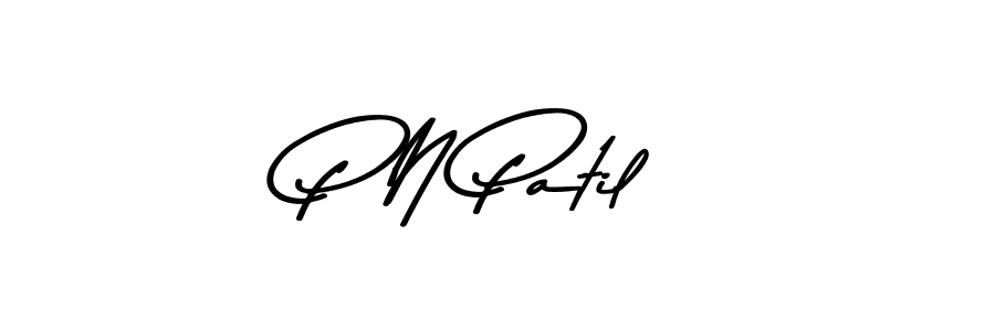 Design your own signature with our free online signature maker. With this signature software, you can create a handwritten (Asem Kandis PERSONAL USE) signature for name P N Patil. P N Patil signature style 9 images and pictures png