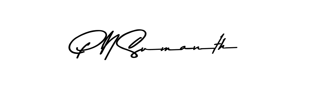 It looks lik you need a new signature style for name P N Sumanth. Design unique handwritten (Asem Kandis PERSONAL USE) signature with our free signature maker in just a few clicks. P N Sumanth signature style 9 images and pictures png