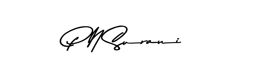 You should practise on your own different ways (Asem Kandis PERSONAL USE) to write your name (P N Surani) in signature. don't let someone else do it for you. P N Surani signature style 9 images and pictures png