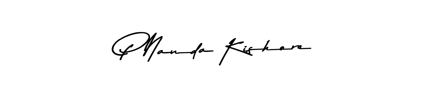 You should practise on your own different ways (Asem Kandis PERSONAL USE) to write your name (P Nanda Kishore) in signature. don't let someone else do it for you. P Nanda Kishore signature style 9 images and pictures png