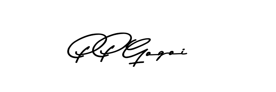 Make a beautiful signature design for name P P Gogoi. Use this online signature maker to create a handwritten signature for free. P P Gogoi signature style 9 images and pictures png