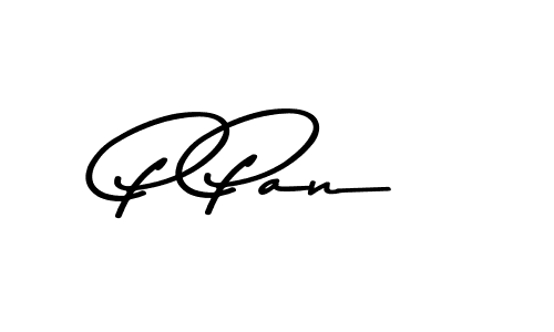 Create a beautiful signature design for name P Pan. With this signature (Asem Kandis PERSONAL USE) fonts, you can make a handwritten signature for free. P Pan signature style 9 images and pictures png