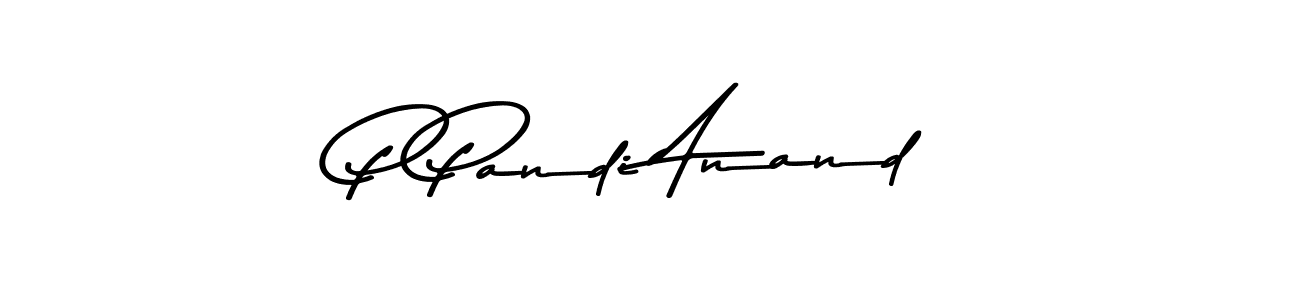 How to make P Pandi Anand signature? Asem Kandis PERSONAL USE is a professional autograph style. Create handwritten signature for P Pandi Anand name. P Pandi Anand signature style 9 images and pictures png