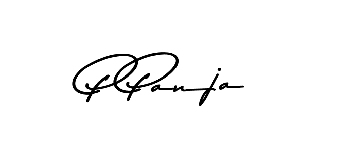 How to make P Panja signature? Asem Kandis PERSONAL USE is a professional autograph style. Create handwritten signature for P Panja name. P Panja signature style 9 images and pictures png