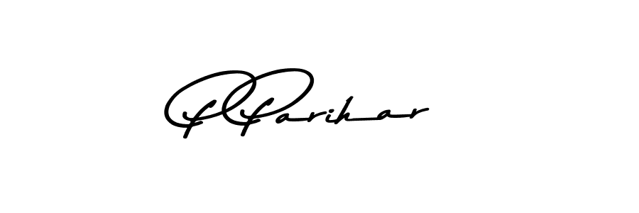 Design your own signature with our free online signature maker. With this signature software, you can create a handwritten (Asem Kandis PERSONAL USE) signature for name P Parihar. P Parihar signature style 9 images and pictures png