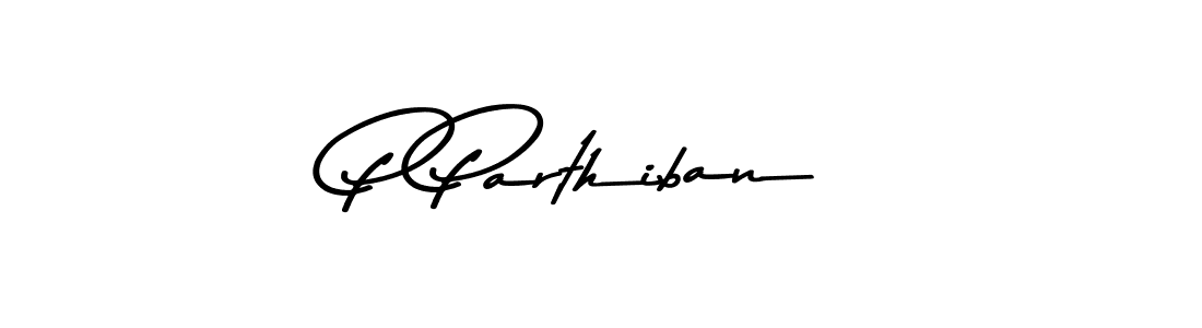 The best way (Asem Kandis PERSONAL USE) to make a short signature is to pick only two or three words in your name. The name P Parthiban include a total of six letters. For converting this name. P Parthiban signature style 9 images and pictures png