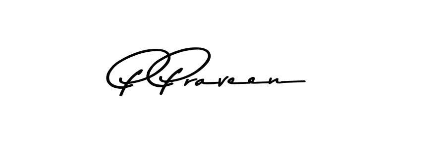 This is the best signature style for the P Praveen name. Also you like these signature font (Asem Kandis PERSONAL USE). Mix name signature. P Praveen signature style 9 images and pictures png