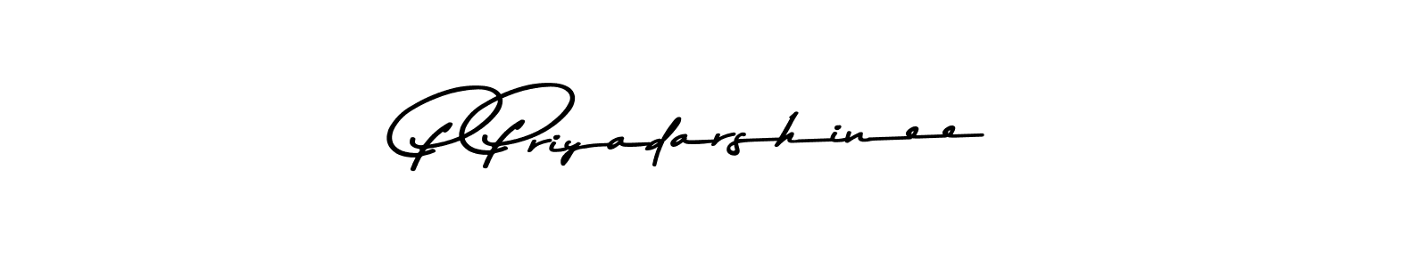 Design your own signature with our free online signature maker. With this signature software, you can create a handwritten (Asem Kandis PERSONAL USE) signature for name P Priyadarshinee. P Priyadarshinee signature style 9 images and pictures png