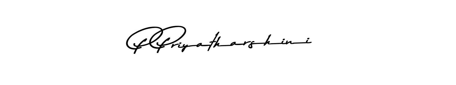 Asem Kandis PERSONAL USE is a professional signature style that is perfect for those who want to add a touch of class to their signature. It is also a great choice for those who want to make their signature more unique. Get P Priyatharshini name to fancy signature for free. P Priyatharshini signature style 9 images and pictures png