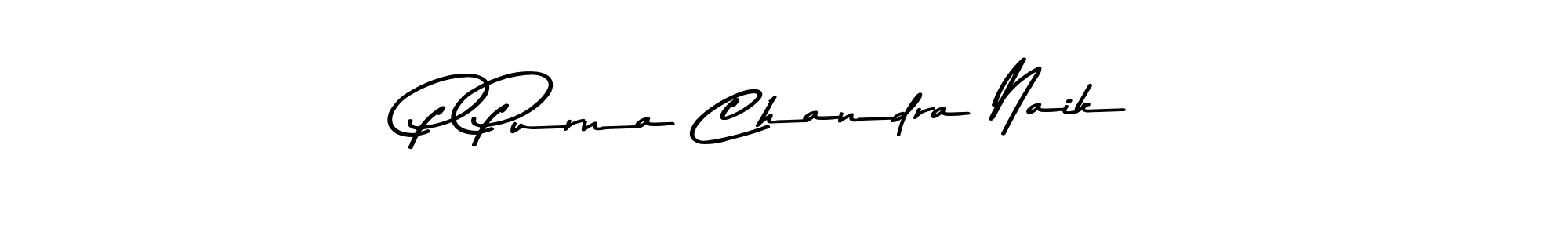 Similarly Asem Kandis PERSONAL USE is the best handwritten signature design. Signature creator online .You can use it as an online autograph creator for name P Purna Chandra Naik. P Purna Chandra Naik signature style 9 images and pictures png