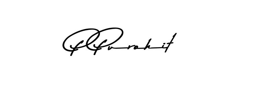 Design your own signature with our free online signature maker. With this signature software, you can create a handwritten (Asem Kandis PERSONAL USE) signature for name P Purohit. P Purohit signature style 9 images and pictures png