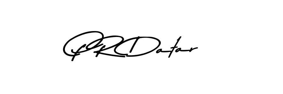 How to Draw P R Datar signature style? Asem Kandis PERSONAL USE is a latest design signature styles for name P R Datar. P R Datar signature style 9 images and pictures png