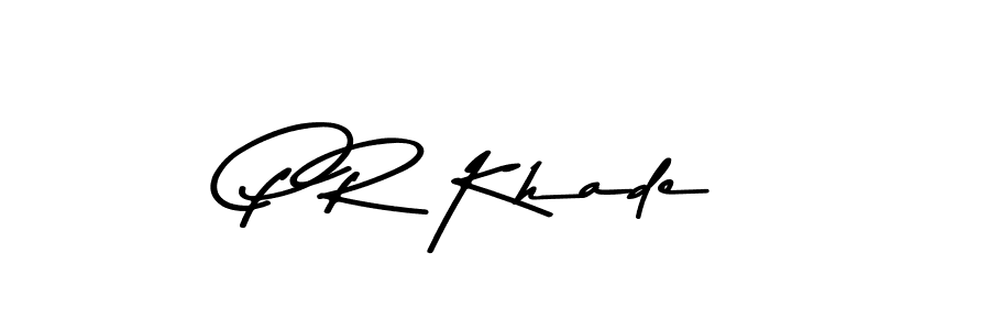 Best and Professional Signature Style for P R Khade. Asem Kandis PERSONAL USE Best Signature Style Collection. P R Khade signature style 9 images and pictures png