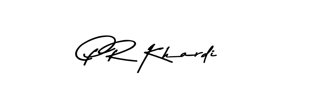 How to Draw P R Khardi signature style? Asem Kandis PERSONAL USE is a latest design signature styles for name P R Khardi. P R Khardi signature style 9 images and pictures png