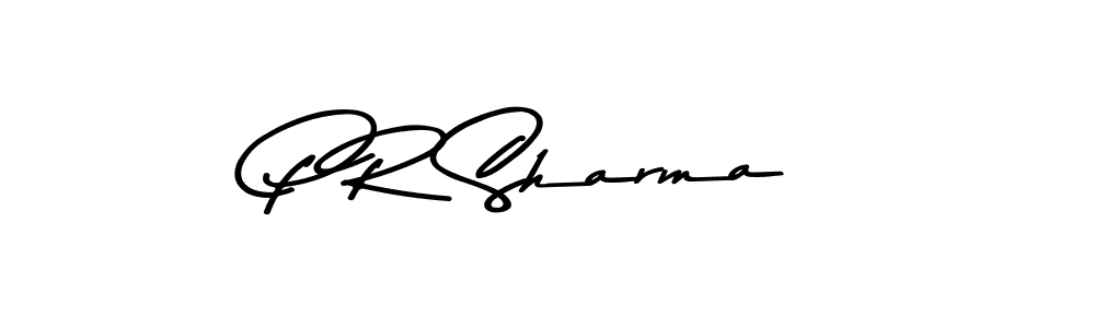 The best way (Asem Kandis PERSONAL USE) to make a short signature is to pick only two or three words in your name. The name P R Sharma include a total of six letters. For converting this name. P R Sharma signature style 9 images and pictures png