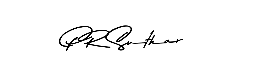 You can use this online signature creator to create a handwritten signature for the name P R Suthar. This is the best online autograph maker. P R Suthar signature style 9 images and pictures png