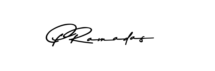 The best way (Asem Kandis PERSONAL USE) to make a short signature is to pick only two or three words in your name. The name P Ramadas include a total of six letters. For converting this name. P Ramadas signature style 9 images and pictures png