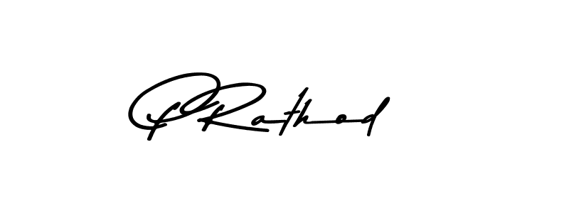 How to make P Rathod signature? Asem Kandis PERSONAL USE is a professional autograph style. Create handwritten signature for P Rathod name. P Rathod signature style 9 images and pictures png