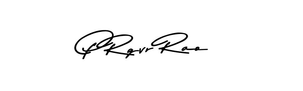 P Rgvr Rao stylish signature style. Best Handwritten Sign (Asem Kandis PERSONAL USE) for my name. Handwritten Signature Collection Ideas for my name P Rgvr Rao. P Rgvr Rao signature style 9 images and pictures png