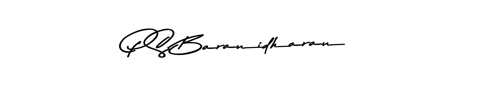 You should practise on your own different ways (Asem Kandis PERSONAL USE) to write your name (P S Baranidharan) in signature. don't let someone else do it for you. P S Baranidharan signature style 9 images and pictures png