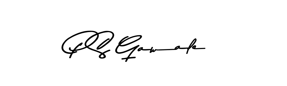 Here are the top 10 professional signature styles for the name P S Gawale. These are the best autograph styles you can use for your name. P S Gawale signature style 9 images and pictures png