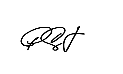 Also we have P S J name is the best signature style. Create professional handwritten signature collection using Asem Kandis PERSONAL USE autograph style. P S J signature style 9 images and pictures png