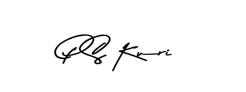 You should practise on your own different ways (Asem Kandis PERSONAL USE) to write your name (P S Kuri) in signature. don't let someone else do it for you. P S Kuri signature style 9 images and pictures png