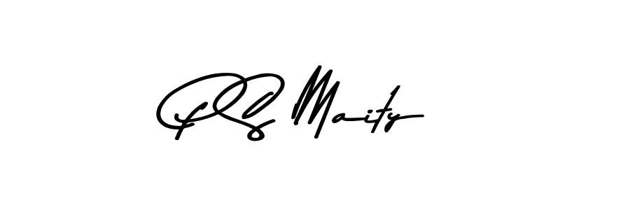 This is the best signature style for the P S Maity name. Also you like these signature font (Asem Kandis PERSONAL USE). Mix name signature. P S Maity signature style 9 images and pictures png