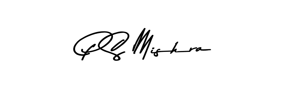 P S Mishra stylish signature style. Best Handwritten Sign (Asem Kandis PERSONAL USE) for my name. Handwritten Signature Collection Ideas for my name P S Mishra. P S Mishra signature style 9 images and pictures png