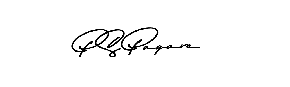 The best way (Asem Kandis PERSONAL USE) to make a short signature is to pick only two or three words in your name. The name P S Pagare include a total of six letters. For converting this name. P S Pagare signature style 9 images and pictures png