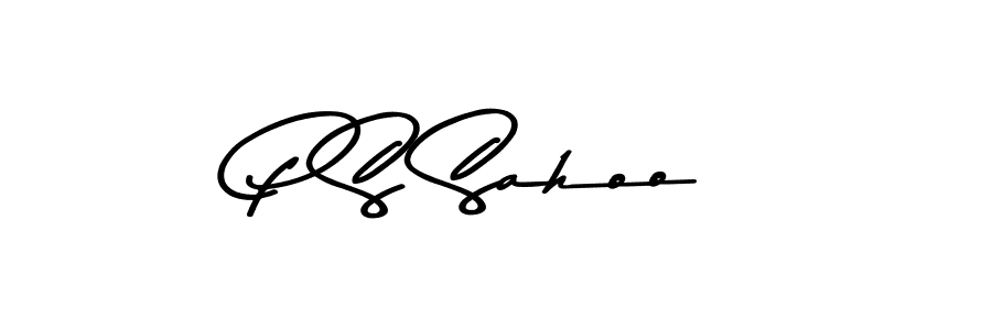 Make a beautiful signature design for name P S Sahoo. With this signature (Asem Kandis PERSONAL USE) style, you can create a handwritten signature for free. P S Sahoo signature style 9 images and pictures png